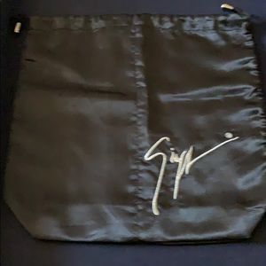 New Giuseppe Zanotti Double Compartment Dust Bag
